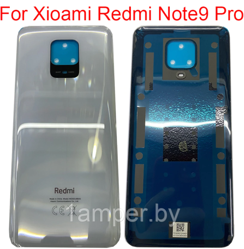Задняя крышка Original для Xiaomi Redmi note 9Pro/Redmi Note 9S Серо-синяя, зеленая