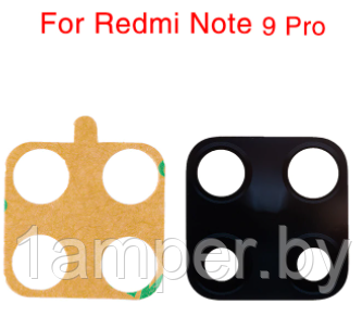 Стекло камеры Original для Xiaomi Redmi Note 9/Redmi Note 9Pro/Redmi Note 9S - фото 1 - id-p135168224