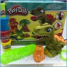 Игровой набор с пластилином Play-doh  "Могучий динозавр "