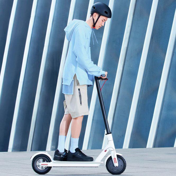 Электросамокат Xiaomi Mi Electric Scooter 1S, white - фото 7 - id-p133524721