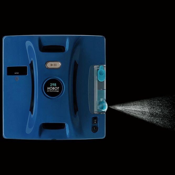 Робот для мытья окон Hobot 298 Ultrasonic, синий - фото 7 - id-p133524725