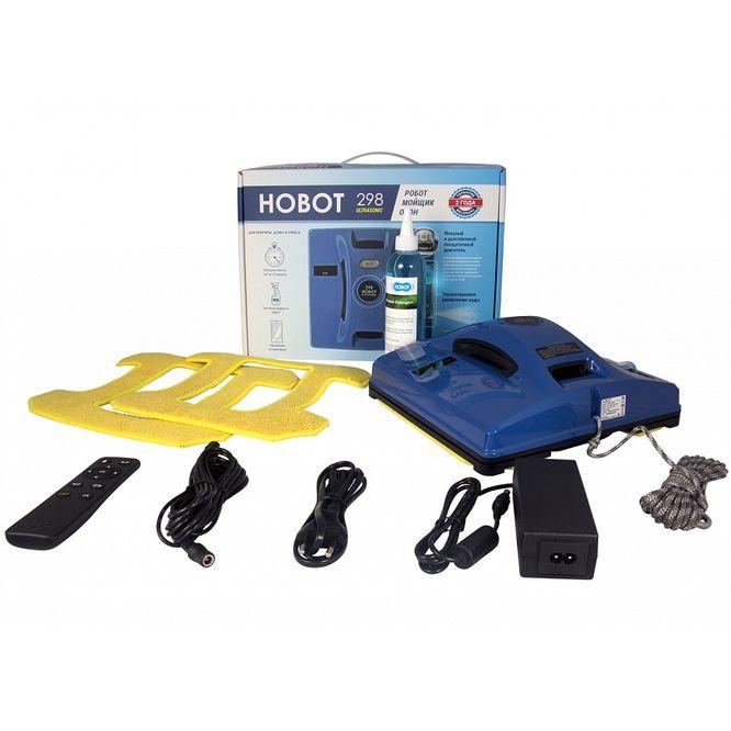 Робот для мытья окон Hobot 298 Ultrasonic, синий - фото 8 - id-p133524725