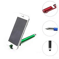 Многофункциональный стилус 3-в-1 для мобильного телефона с шариковой ручкой и подставкой для мобильн