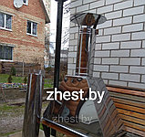 Зонт вытяжной из нержавеющей стали, фото 2