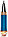 Ручка шариковая Berlingo I-10 Color, 0,4 мм., синяя, корпус - ассорти, фото 3