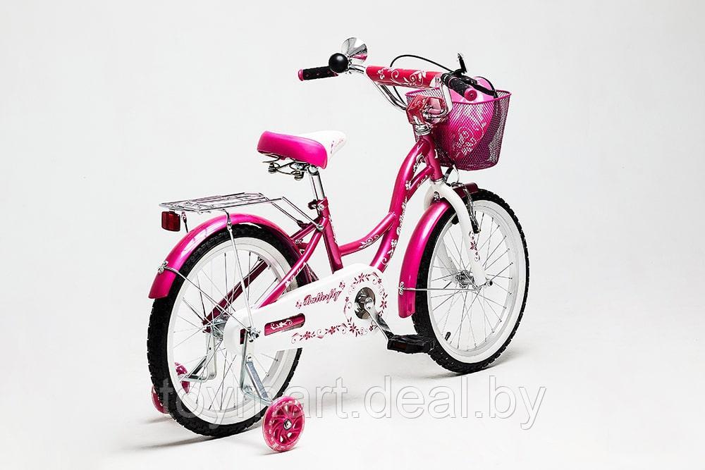 Велосипед двухколёсный - Delta Butterfly 14" для девочек (розовый) - фото 6 - id-p118966477