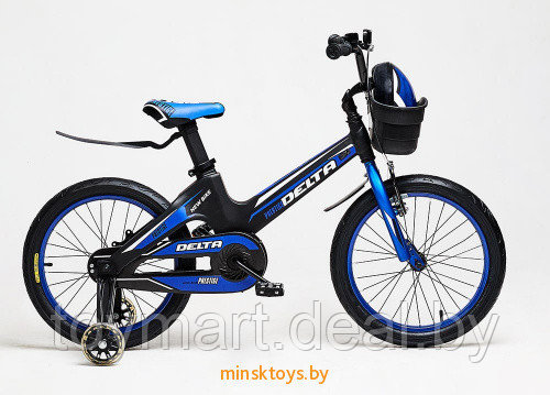 DELTA PRESTIGE - двухколёсный велосипед для детей, 16" (синий) - фото 1 - id-p120411608