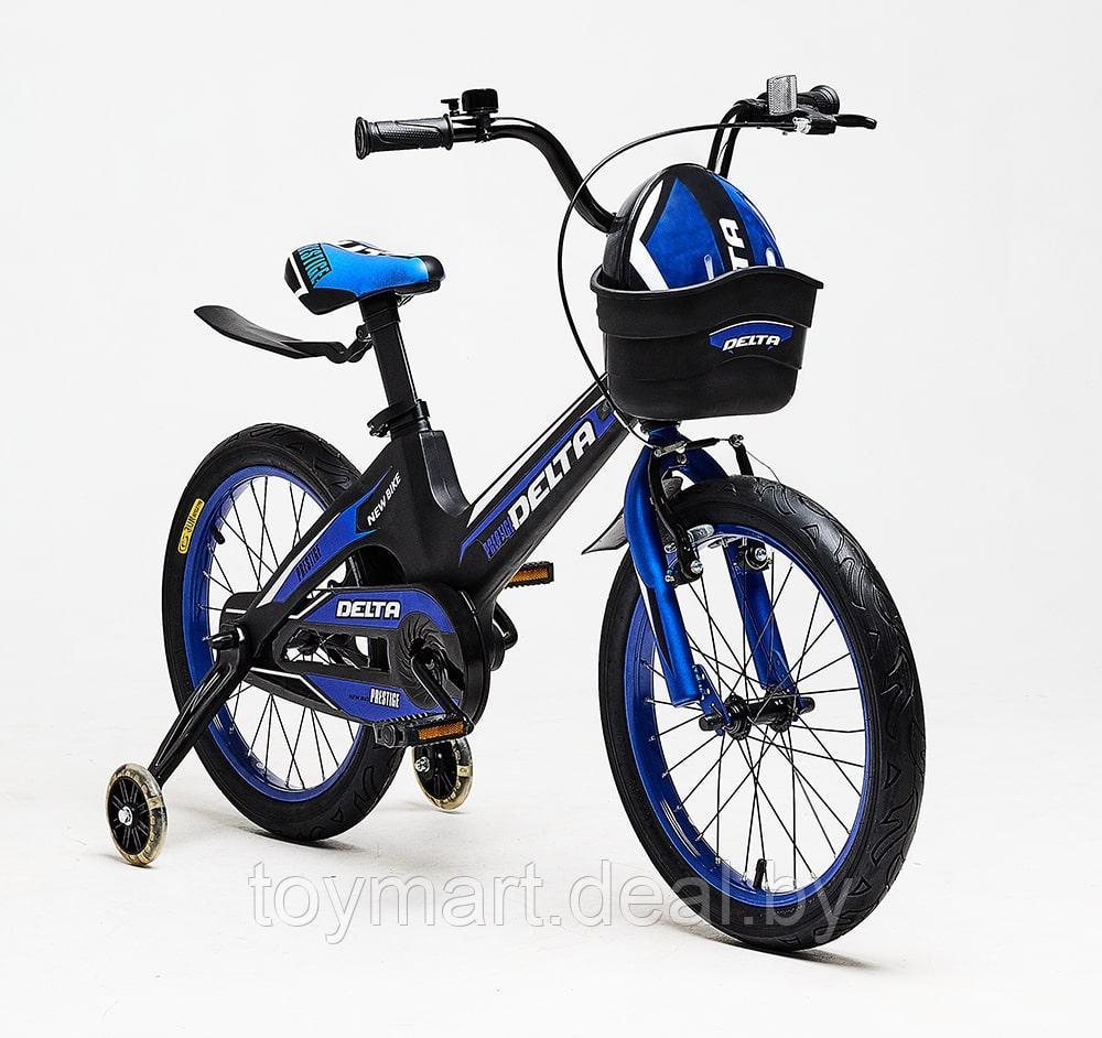 DELTA PRESTIGE - двухколёсный велосипед для детей, 16" (синий) - фото 3 - id-p120411608