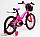 DELTA PRESTIGE - двухколёсный велосипед для детей, 16" (розовый), фото 3