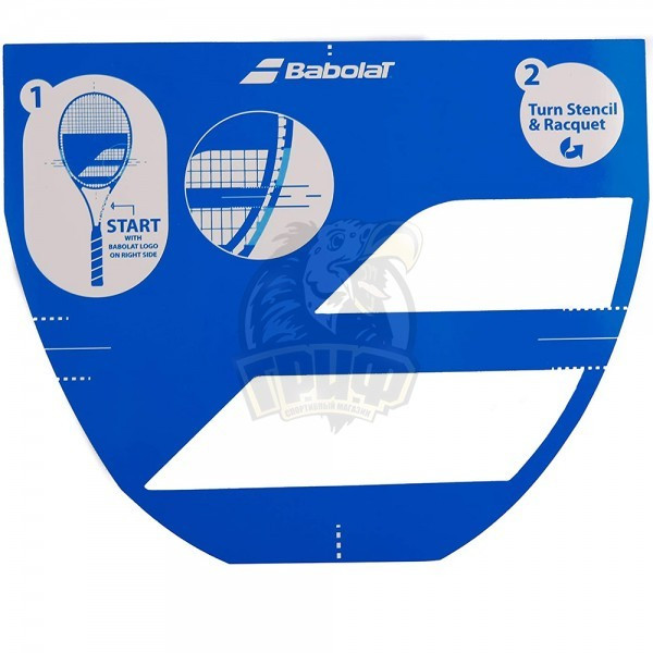 Трафарет Babolat Stencil Logo Tennis (арт. 860109) - фото 1 - id-p135181361