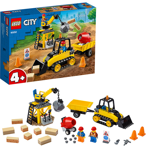 LEGO City 60252 Great Vehicles Строительный бульдозер