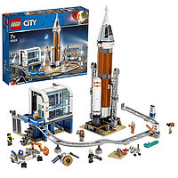 LEGO City 60228 Space Port Ракета для запуска в далекий космос и пульт управления запуском