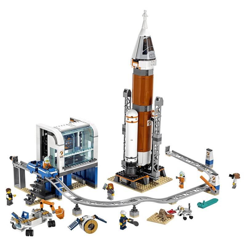 LEGO City 60228 Space Port Ракета для запуска в далекий космос и пульт управления запуском - фото 2 - id-p135182109