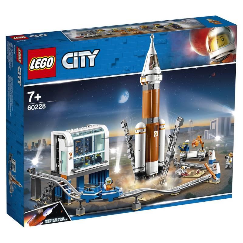 LEGO City 60228 Space Port Ракета для запуска в далекий космос и пульт управления запуском - фото 3 - id-p135182109