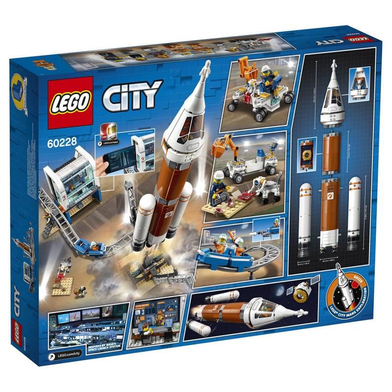 LEGO City 60228 Space Port Ракета для запуска в далекий космос и пульт управления запуском - фото 4 - id-p135182109