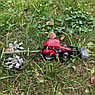 Модель трактора: Трактор уборочный с граблями и ковшом 1:32  Qunxing Toys 550-49A, фото 2