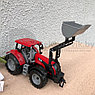Модель трактора: Трактор уборочный с граблями и ковшом 1:32  Qunxing Toys 550-49A, фото 9