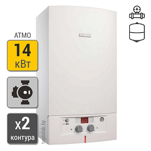 Газовый настенный котел Bosch Gaz 3000 ZW 14-2 DHKE