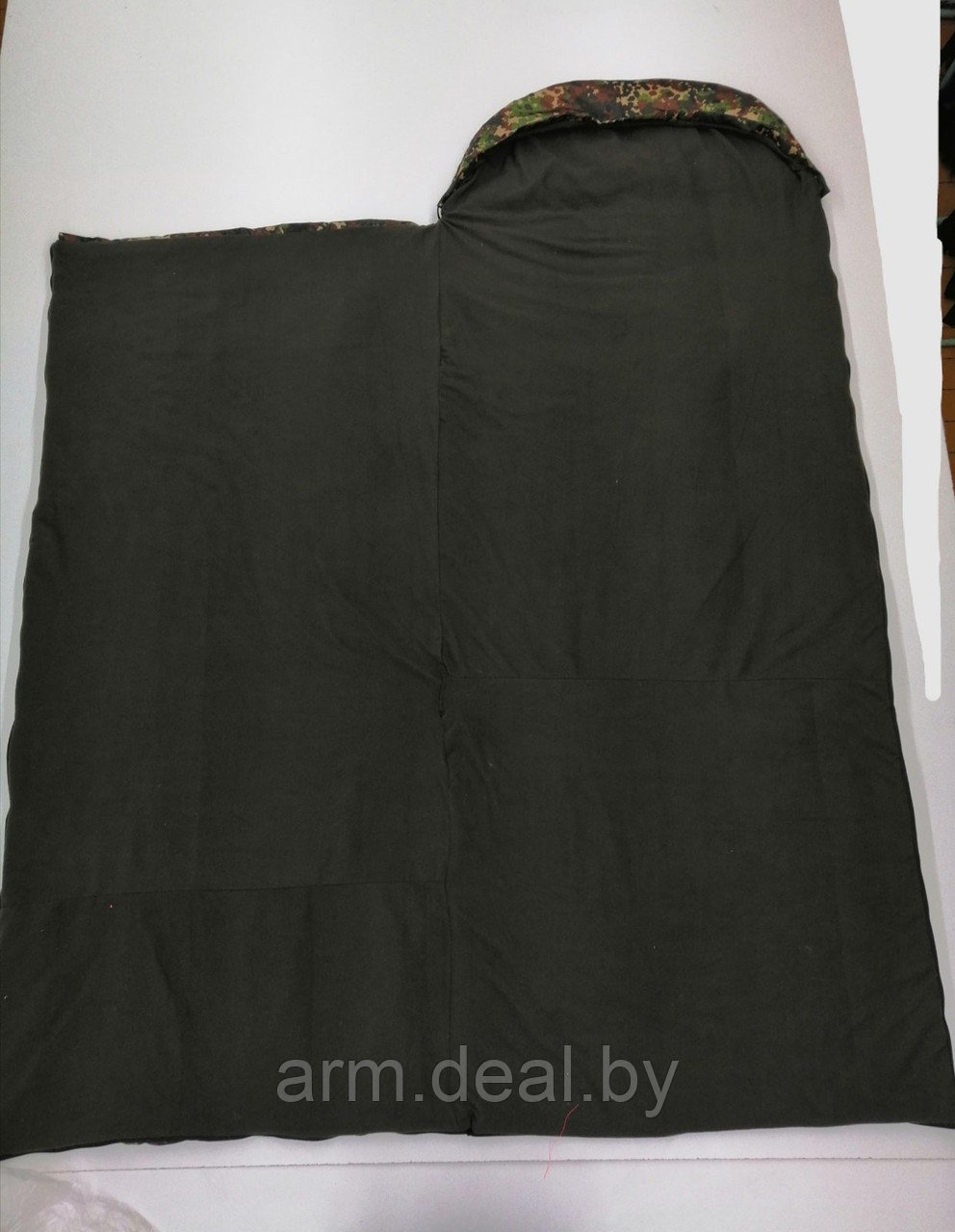 Спальный мешок-одеяло Poseidon Fish 225x95 см с подголовником (-10°С, на флисе) - фото 5 - id-p135194462