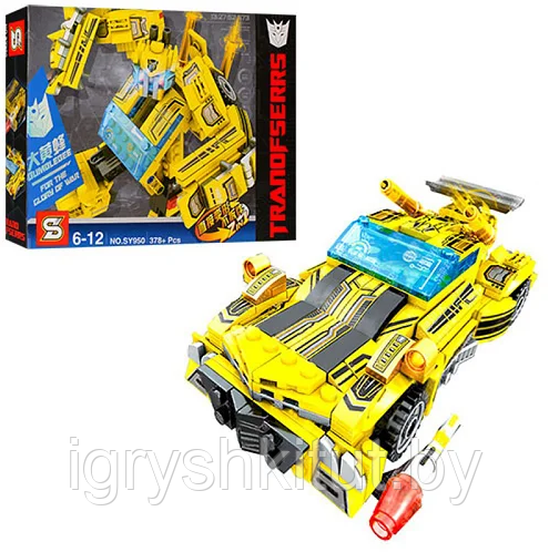 Конструктор SY Transformers Бамблби, 378 дет., арт.SY950