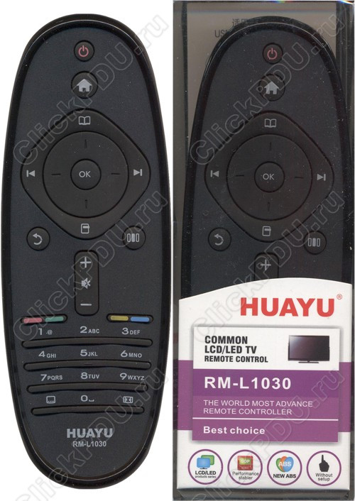Пульт телевизионный Huayu для Philips RM-L1030