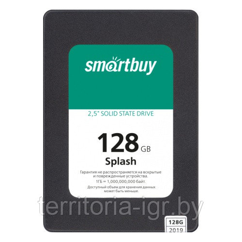 SSD-накопитель Splash 2.5 SBSSD-128GT-MX902-25S3 SATA 3.0 128 Гб Smartbuy