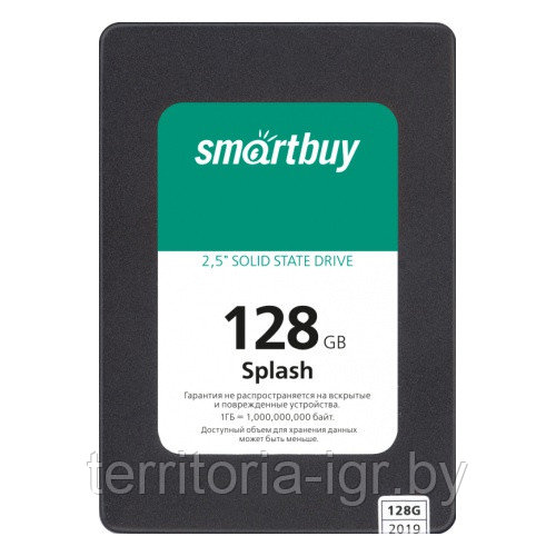 SSD-накопитель Splash 2.5 SBSSD-128GT-MX902-25S3 SATA 3.0 128 Гб Smartbuy - фото 1 - id-p135195672