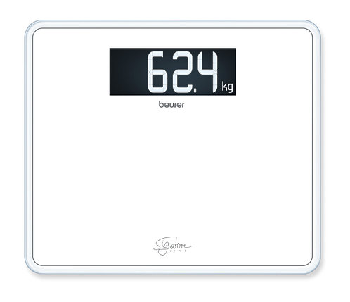 Стеклянные весы Beurer GS 410 SignatureLine (белые), фото 2