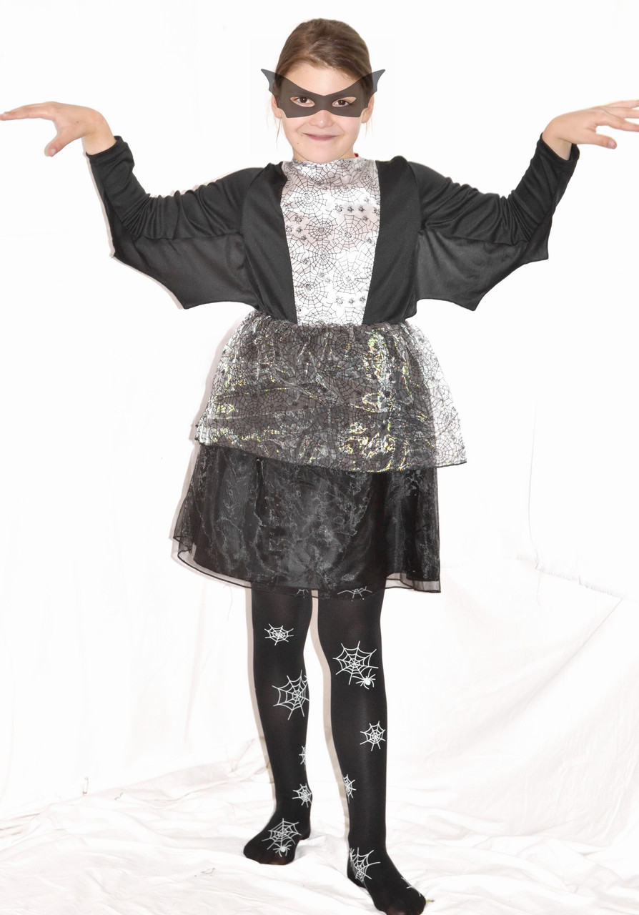 Платье карнавальное Королева Летучих мышек на 4-6 лет - фото 1 - id-p135200051