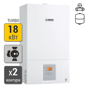 Газовый настенный котел Bosch Gaz 6000 WBN 18 CRN