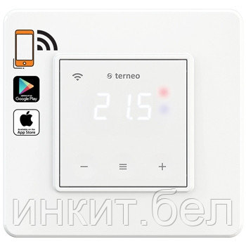 Wi-Fi терморегулятор Terneo sx, белый. Работаем с юр. и физ. лицами. - фото 2 - id-p135201755