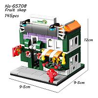 Конструктор Streetscape "Магазин фруктов", 152 детали, аналог Лего, арт.657008