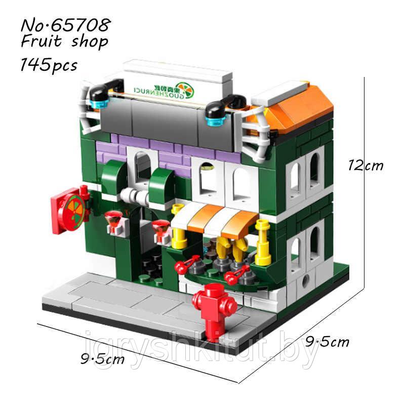 Конструктор Streetscape "Магазин фруктов", 152 детали, аналог Лего, арт.657008 - фото 1 - id-p135201768