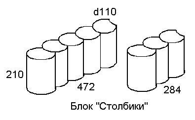 Борт декоративный "Столбики" (черный) - фото 3 - id-p135202877