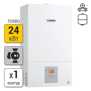 Газовый настенный котел Bosch Gaz 6000 WBN 24 HRN