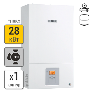 Газовый настенный котел Bosch Gaz 6000 WBN 28 HRN