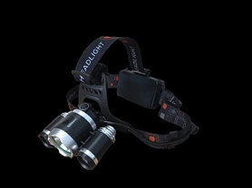 Налобный фонарь с USB-зарядным устройством!, фото 3