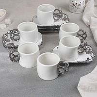 Подарочный набор для чая на 6 персон «Silver»