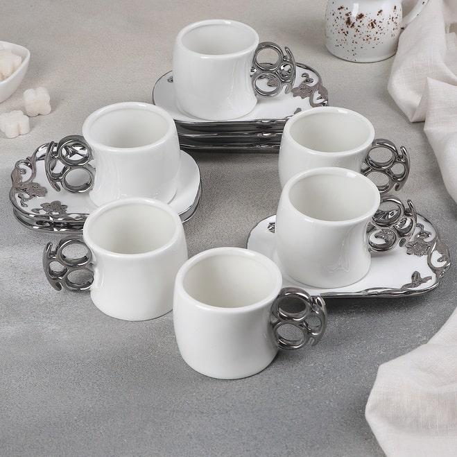 Подарочный набор для чая на 6 персон «Silver» - фото 1 - id-p135268769