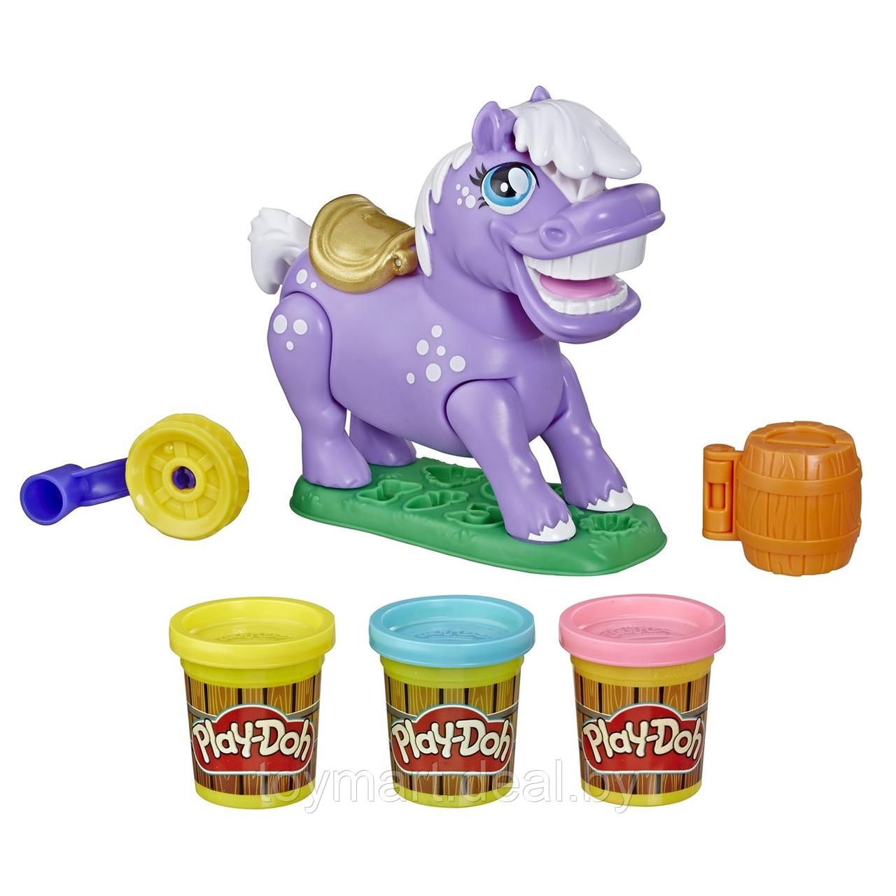 Набор для лепки - Пони-трюкач, Play-Doh Hasbro E67265L0 - фото 2 - id-p135269980