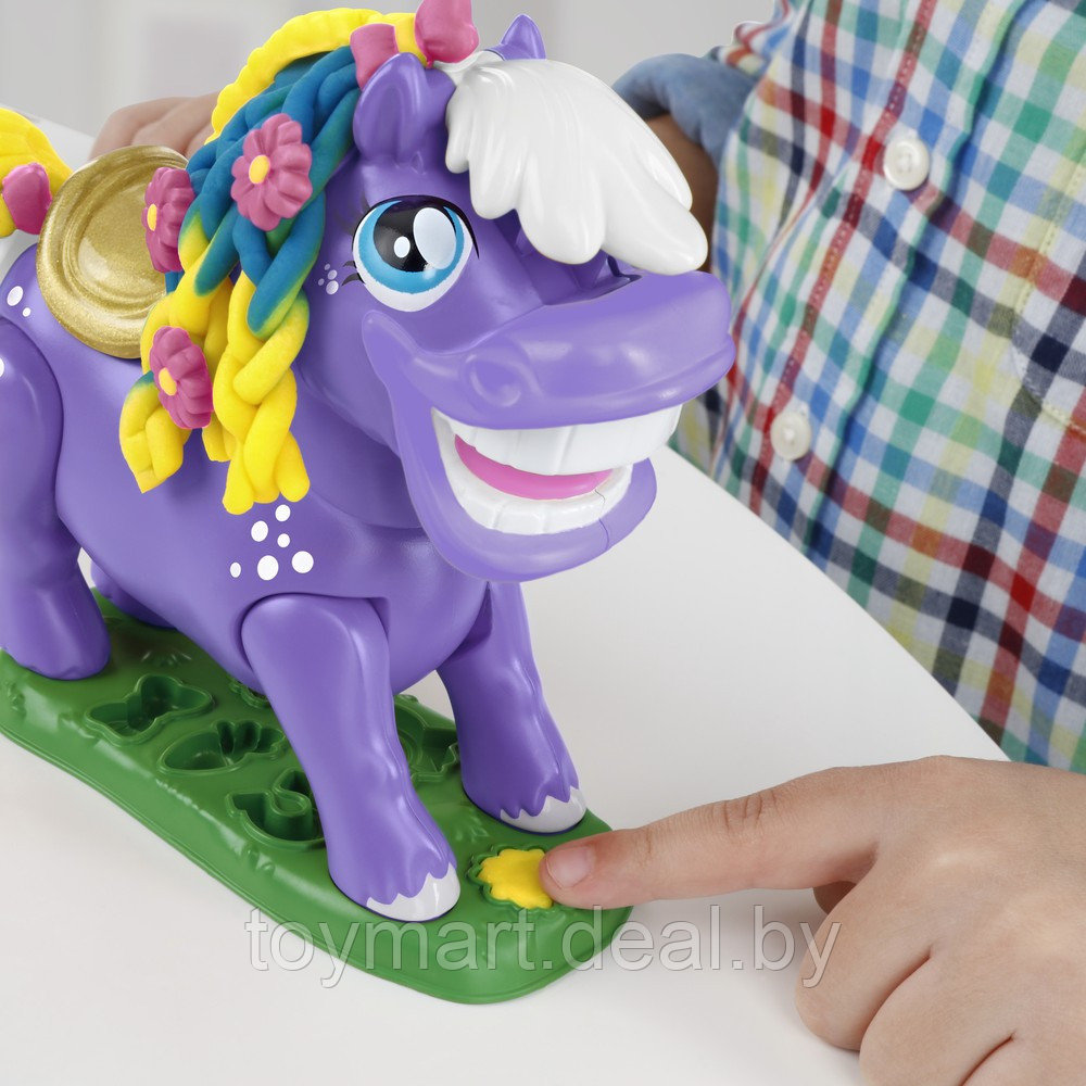 Набор для лепки - Пони-трюкач, Play-Doh Hasbro E67265L0 - фото 5 - id-p135269980