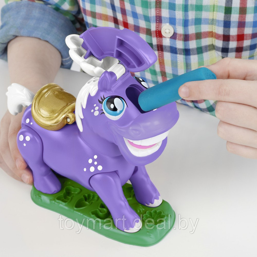 Набор для лепки - Пони-трюкач, Play-Doh Hasbro E67265L0 - фото 7 - id-p135269980