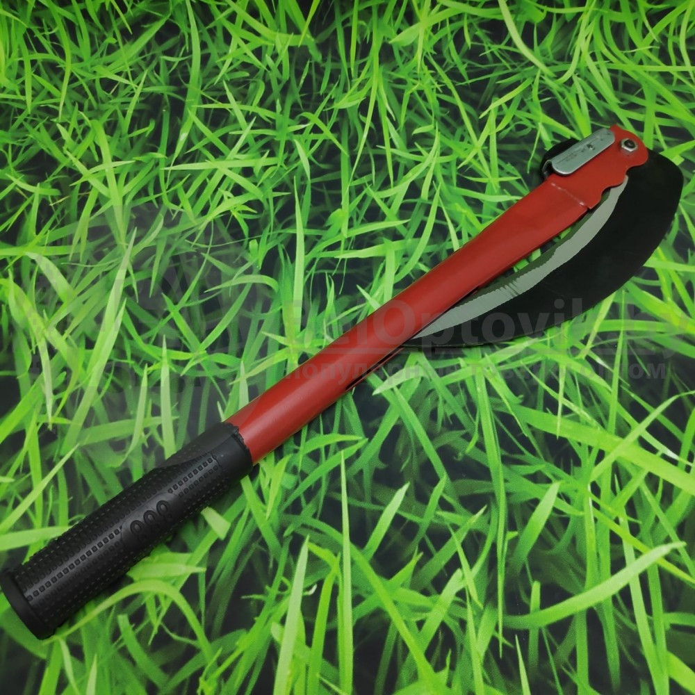 Ручная садовая коса. Серп складной на длинной ручке, 40 см - фото 7 - id-p135273713