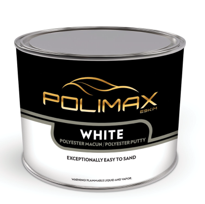 Шпатлевка автомобильная универсальная POLIMAX WHITE (белого цвета) 0.8