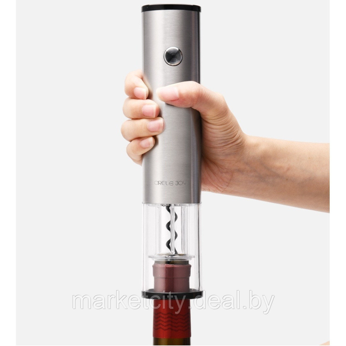Электро штопор-открывалка для вина Xiaomi Circle Joy Round Stainless Steel Electric Wine Opener CJ-EKPQ01 - фото 1 - id-p135309968