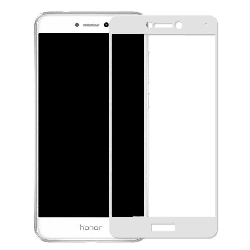 Защитное стекло Full-Screen для Huawei P8 lite 2017 / honor 8 lite / Pra-La1 (5d-9d с полной проклейкой) белый - фото 2 - id-p135328876