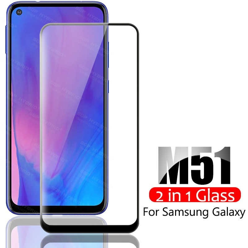 Защитное стекло Full-Screen для Samsung Galaxy M51 SM-M515 черный (5D-9D с полной проклейкой) - фото 2 - id-p135328890