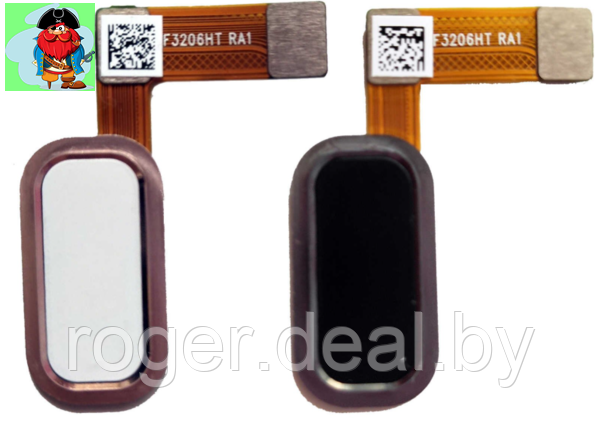 Шлейф кнопки Home для Asus ZenFone 4 MAX ZC554KL, цвет: черный - фото 1 - id-p135329442