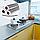 Кухонная алюминиевая фольга - стикер (60смх3м) Масло - защитная и огнестойкая. Серебро, фото 4
