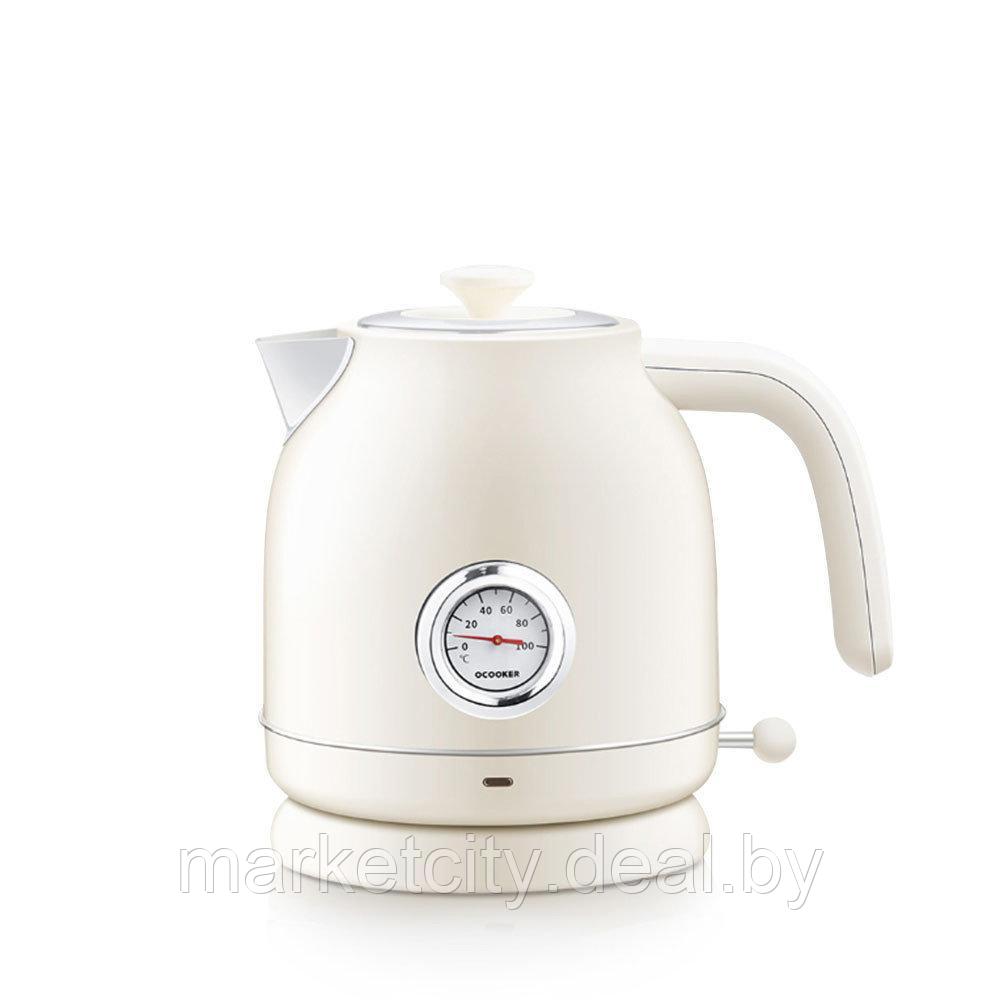 Чайник Xiaomi Qcooker Retro Electric Kettle с датчиком температуры - фото 6 - id-p135333162